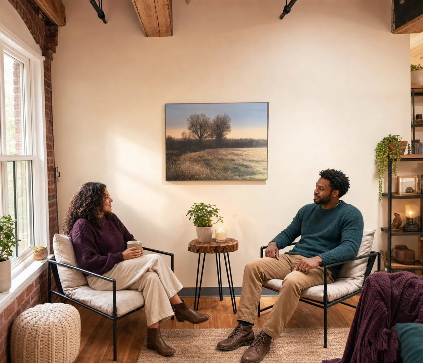 MVBH lounge Amesbury MA | luxury mental health retreat Massachusetts